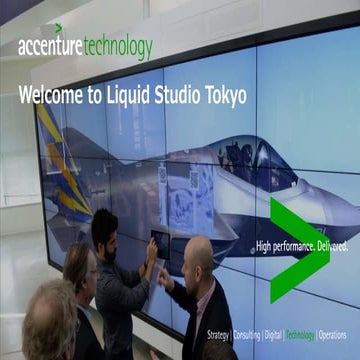 Liquid studio Tokyo Accenture | PPT