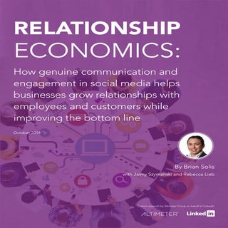 Relationship Economics: How to impr...