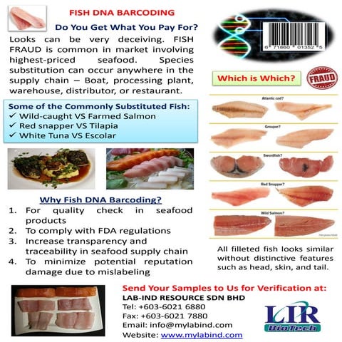 Lab Ind Resource testing - DNA barcoding | PDF