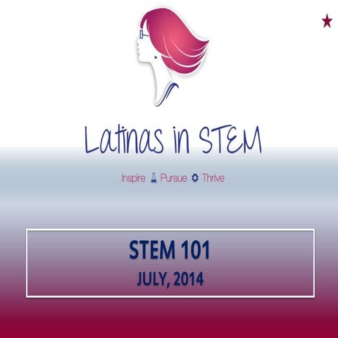 Latinas in STEM - NCLR - STEM 101 - DRAFT