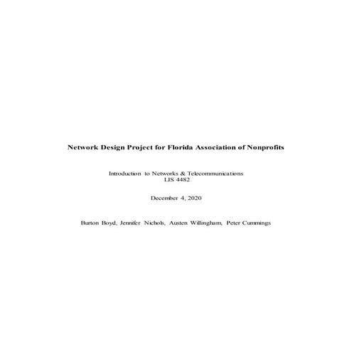 Lis 4482 final report