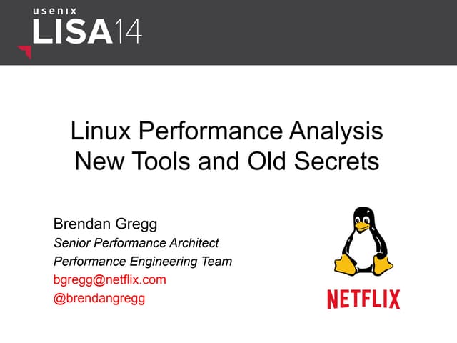 Linux Performance Analysis: New Too...