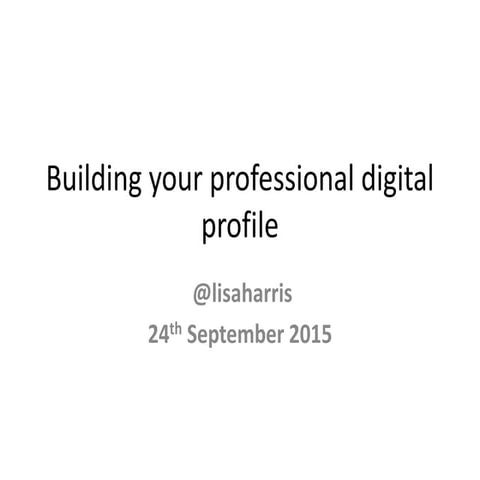 Digital Literacy Intro 2015