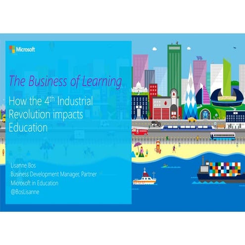 Lisanne Bos - Microsoft - EduTech & The City - 1 May 2017 - Amsterdam