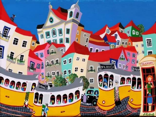 Lisboa- Paintings  By J. B. Durão