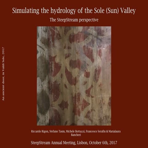 Lisbon talk  for SteepStreams