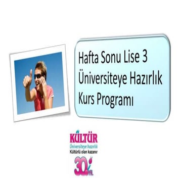 Lise 3 EğItim Programı