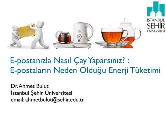 Liselerde tanıtım sunumu