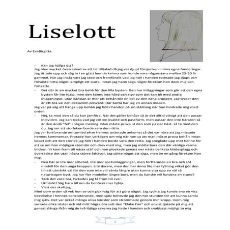 Liselott | PDF | Style & Fashion