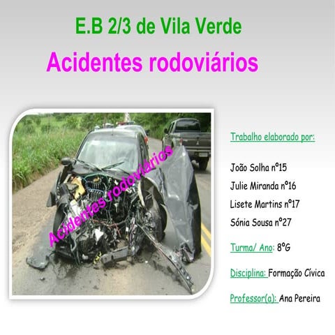 Acidentes Rodoviários