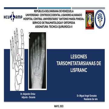 lesion luxofractura de lisfranc manejo.pptx