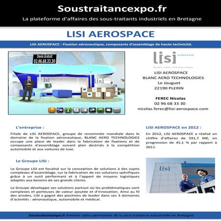 Lisi aerospace fixation aéronautique, composants d'assemblage de haute ...