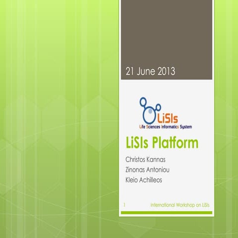 LiSIs platform