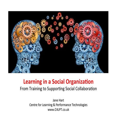 From Training to Supporting Social Collaboration