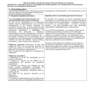 Diario de doble entrada