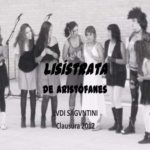 Lisístrata, de Aristófanes