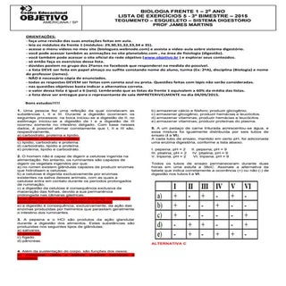 Lista de exercícios 5 COM GABARITO ...