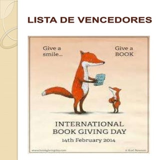 Lista de vencedores WBGD