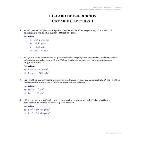 Listado De Ejercicios Cap 1
