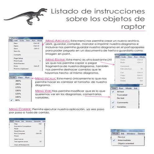Manual de Raptor | DOCX