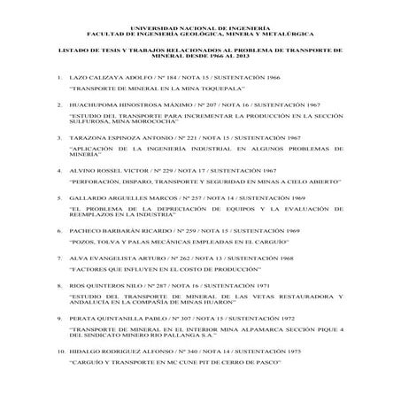 Listado de trabajos_transporte_de_mineral