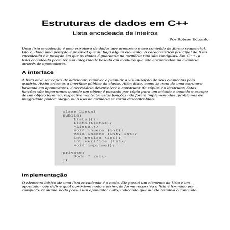 Lista Circular em Java | PDF