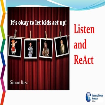 Listen and re act   simone buzzi