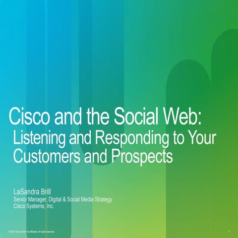 Listening and Responding to Your Customers and Prospects