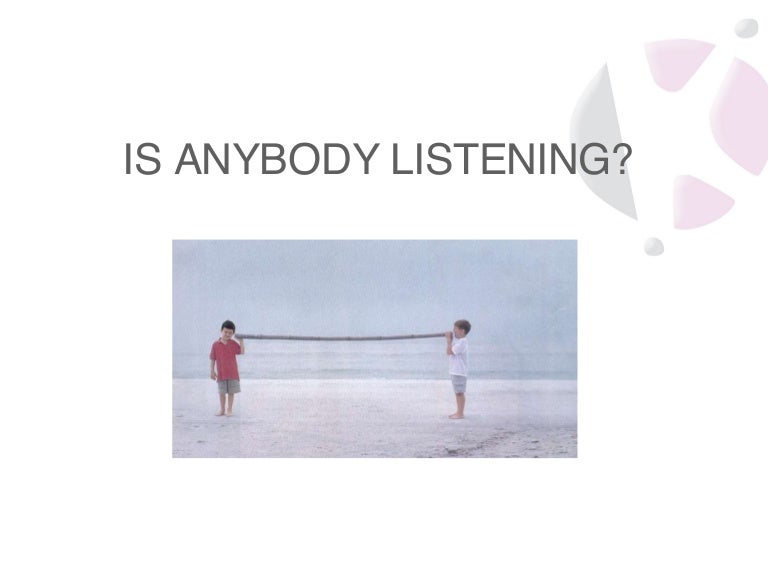 Listening Pre Listening & Post Listening