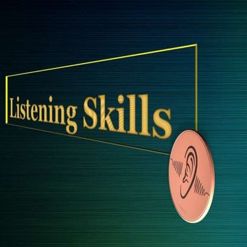 Listening skills