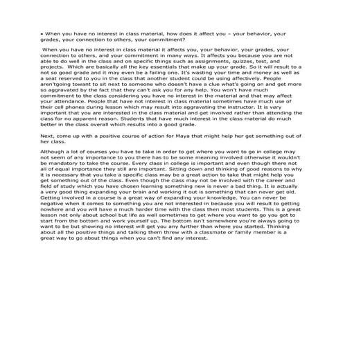 Listening and note taking