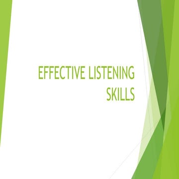 listening skills.pptx For hiogher studies in  University