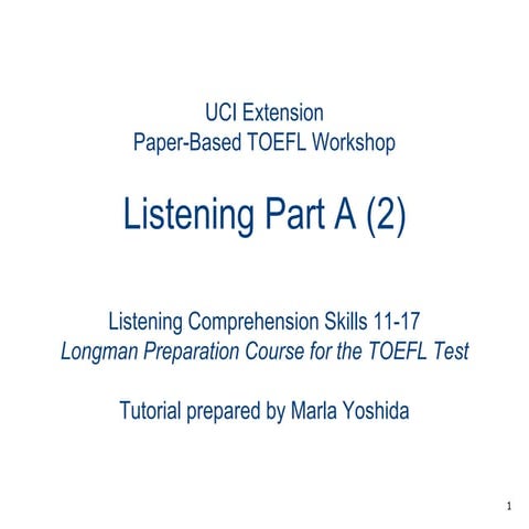 Listening skills 11 17