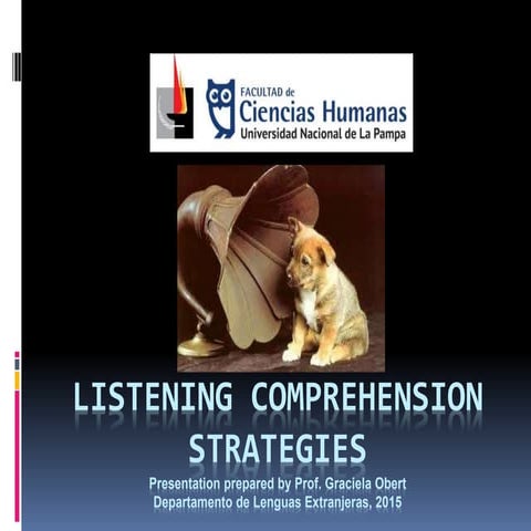 Listening strategies