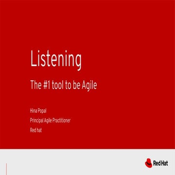 Listening_ The #1 tool to be agile .pdf
