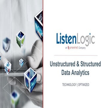 ListenLogic Unstructured & Structured Data Analytics