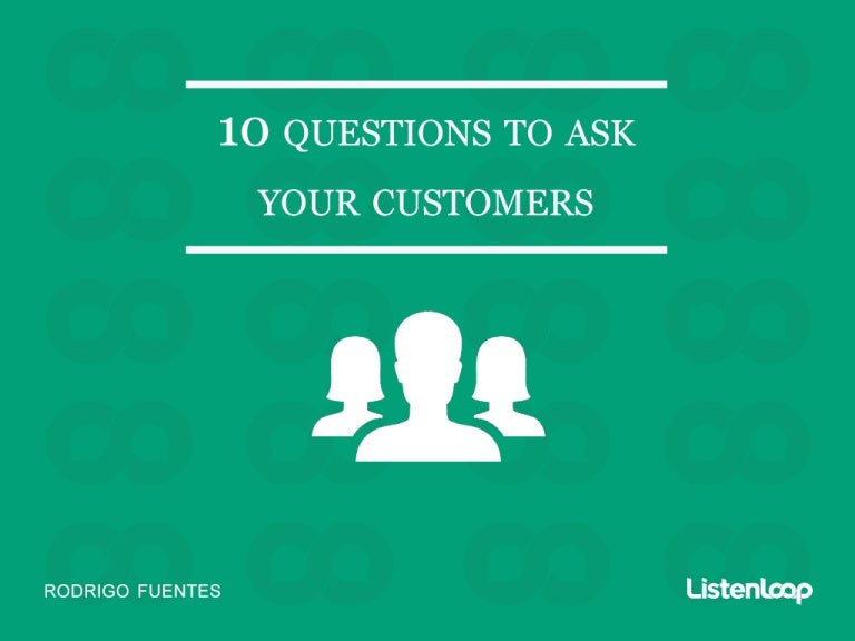 10 Survey Question You Should Ask Your Customers - 