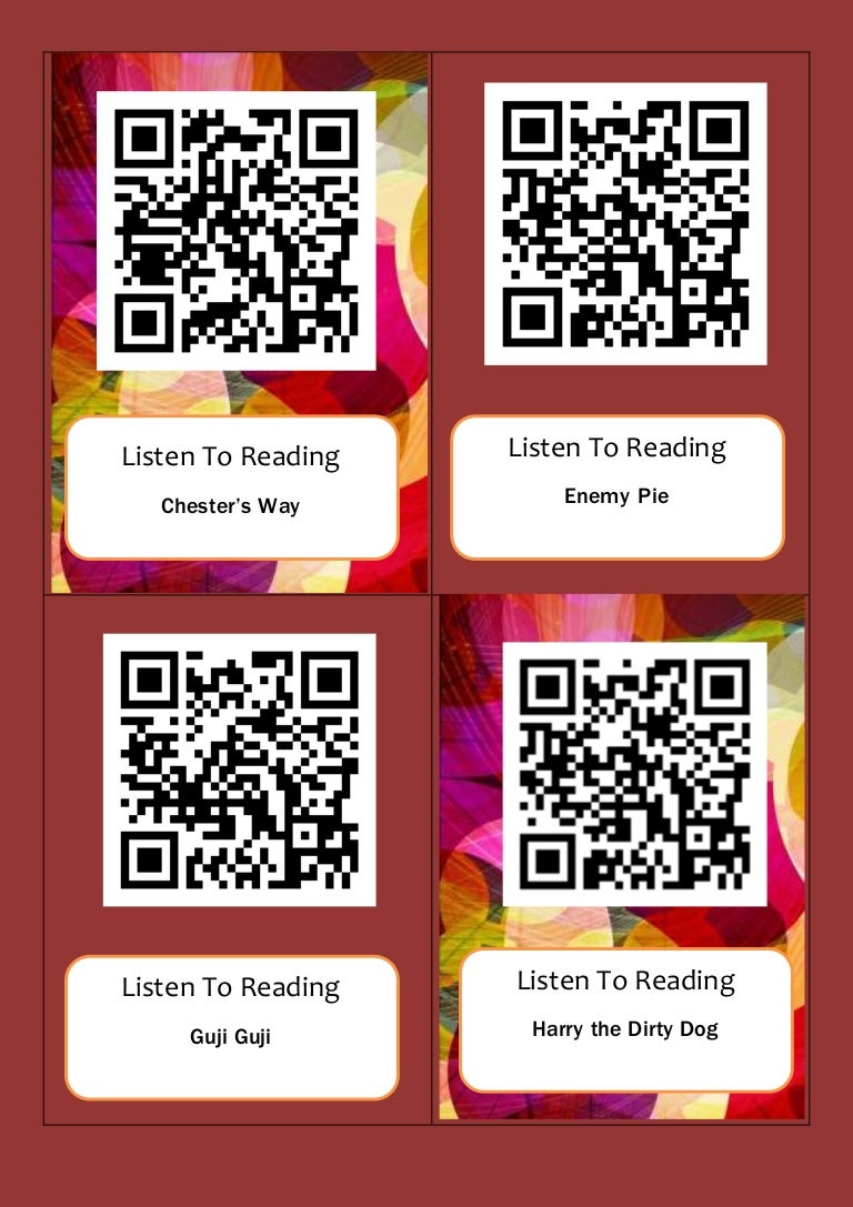 Listen to reading qr codes