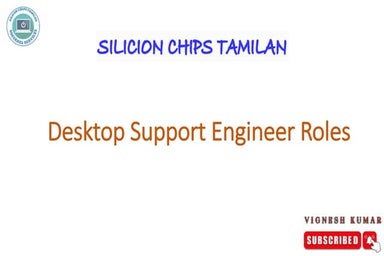 Desktop Support Engineer Roles 