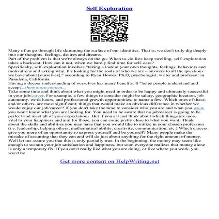 List Of Exploratory Essay Topics