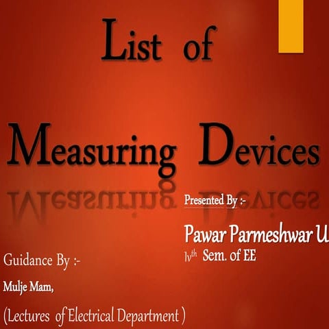 List of instrument