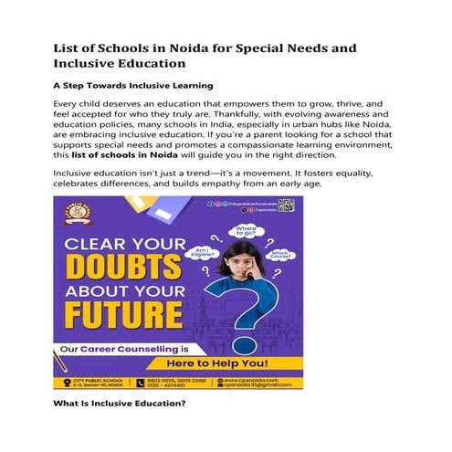 List of Schools in Noida for Special Needs and Inclusive Education.pdf