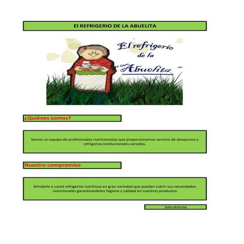 Listo para usar catering.co fvs