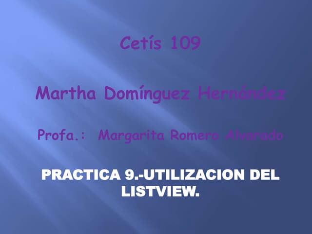 Listview