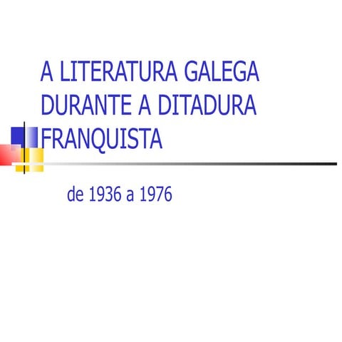 Literatura de posguerra