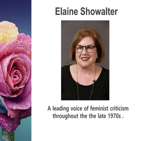 Litarary criticism.feminism.elain showalter