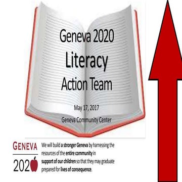 May 17 2017 Geneva 2020 Literacy Action Team 