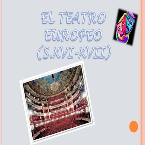 El Teatro Europeo | PPTX