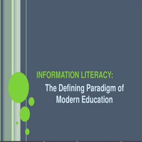 Information Literacy