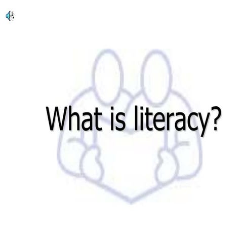 Literacy powerpoint